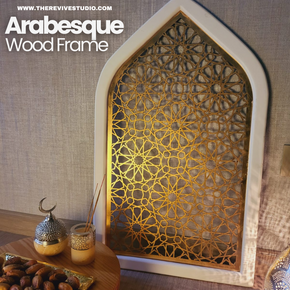 Arabesque Wood Frame