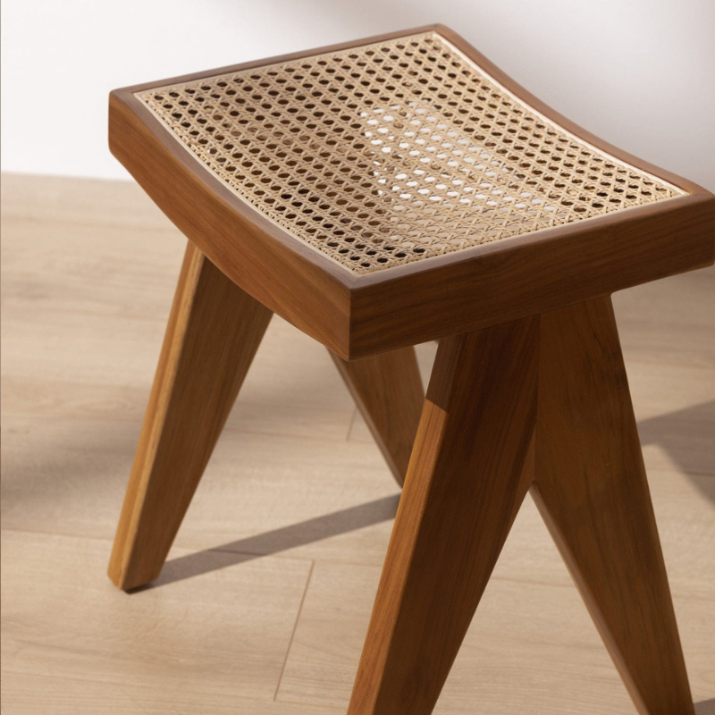 Jeanneret Pierre Foot Stool