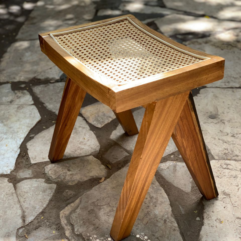 Jeanneret Pierre Foot Stool
