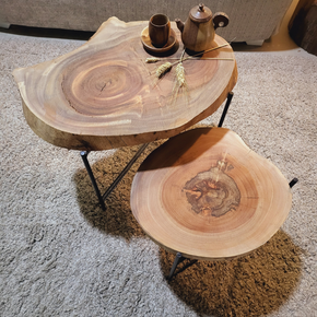 Owl Wooden Table Set