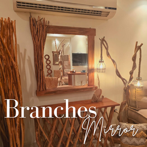 Rustic Branches Mirror