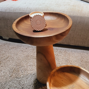 Grove Wooden Dish Table