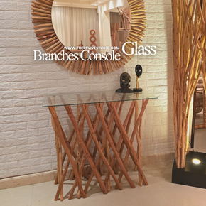 Glass Branches Console