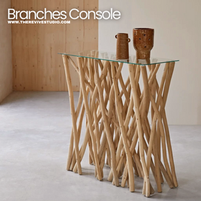 Glass Branches Console