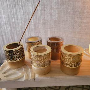 Ramadan Alabaster Candle Cup